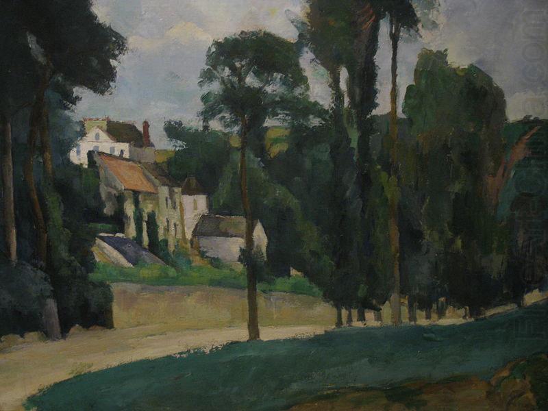 Paul Cezanne Road at Pontoise By Paul Cezanne china oil painting image